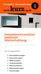 Mobile Screenshot of kurz-ag.ch